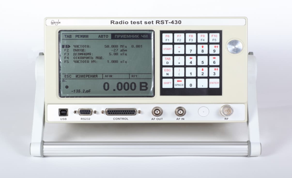 Universal radio test set RST_430